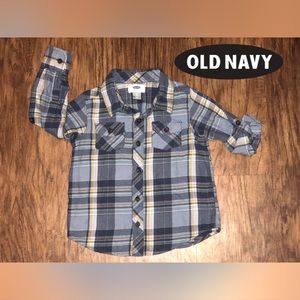 Old Navy Shirts & Tops - ⭐️Old Navy Boys Long Sleeve Plaid⭐️ Old Navy Shirts & Tops - ⭐️Old Navy Boys Long Sleeve Plaid⭐️